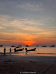 Sairee beach koh tao sunset