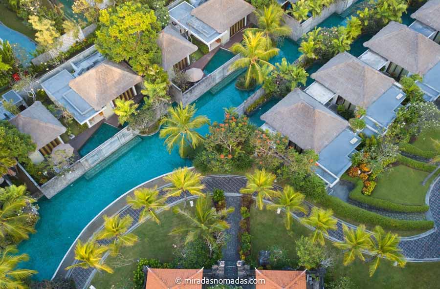 foto cenital de Merusaka tomada con el dron 